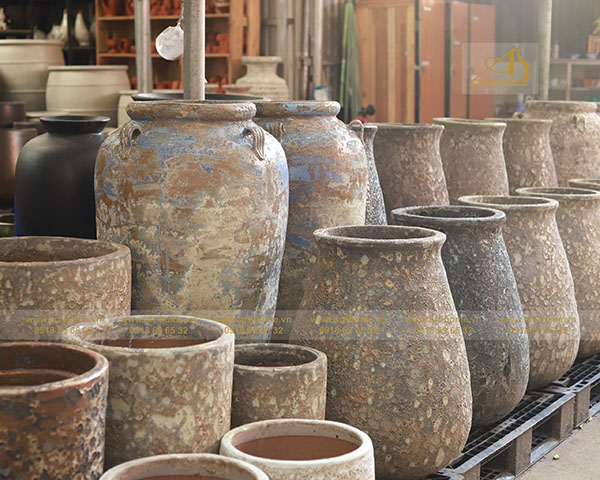 Bình chậu gốm Atlantis - Art Home Ceramics Company - Công Ty TNHH Một Thành Viên Nhà Đẹp Bình Dương